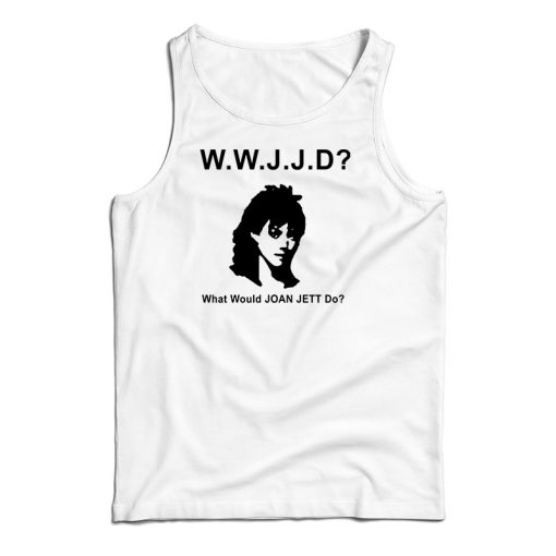 WWJJD What Would Joan Jett Do Tank Top