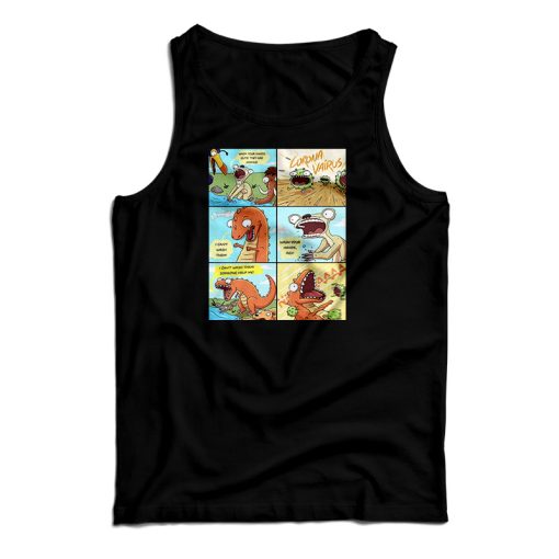 Wash Your Hands Rex Tank Top For UNISEX