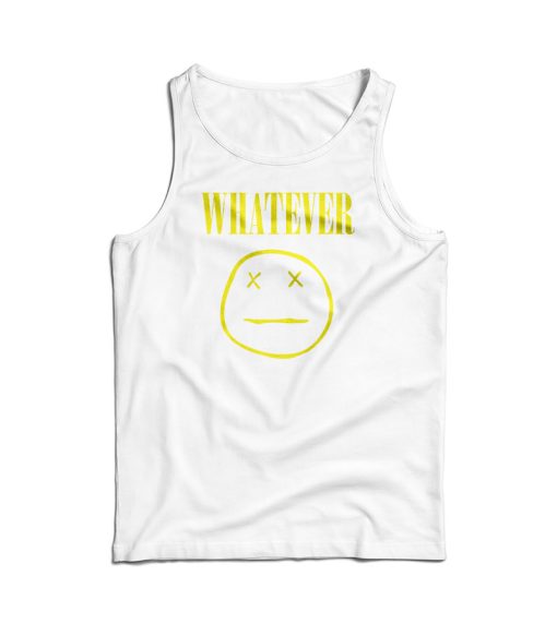 Whatever Nirvana Parody Logo Tank Top For Men’s And Women’s