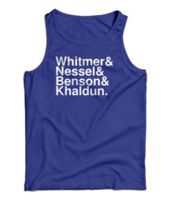 Whitmer And Nessel And Benson And Khaldun Tank Top For UNISEX