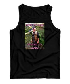 Will Graham Hannibal Born To Fish Forced To Work Tank Top