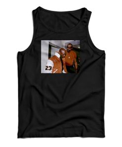 Wilt Chamberlain And Michael Jordan Discussing Tank Top For UNISEX