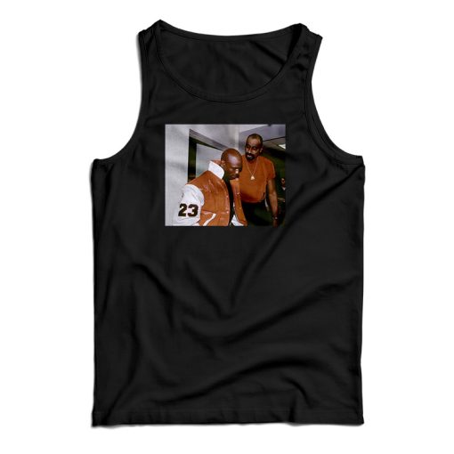 Wilt Chamberlain And Michael Jordan Discussing Tank Top For UNISEX