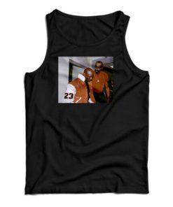 Wilt Chamberlain And Michael Jordan Discussing Tank Top For UNISEX
