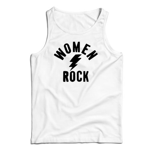 Women Rock Tank Top For UNISEX