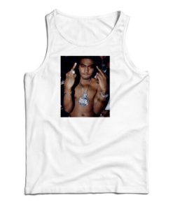 Young Esco Middle Finger Tank Top For UNISEX