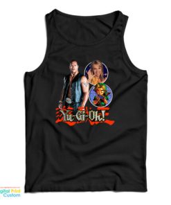 Yu-Gi-Oh Dwayne The Rock Johnson Britney Spears Tank Top