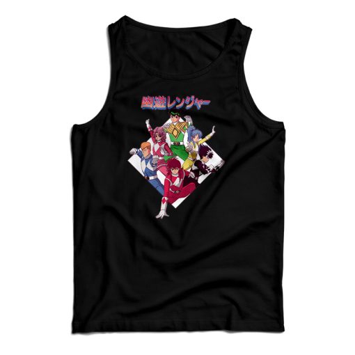 Yu Yu Hakusho Power Rangers Tank Top