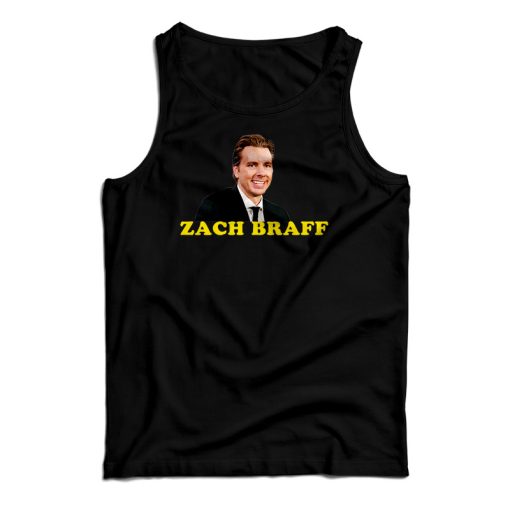 Zach Braff Tank Top For UNISEX