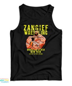 Zangief Wrestling Brighton Beach New York Tank Top For UNISEX