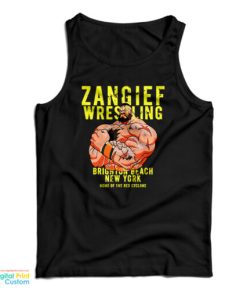 Zangief Wrestling Brighton Beach New York Tank Top For UNISEX