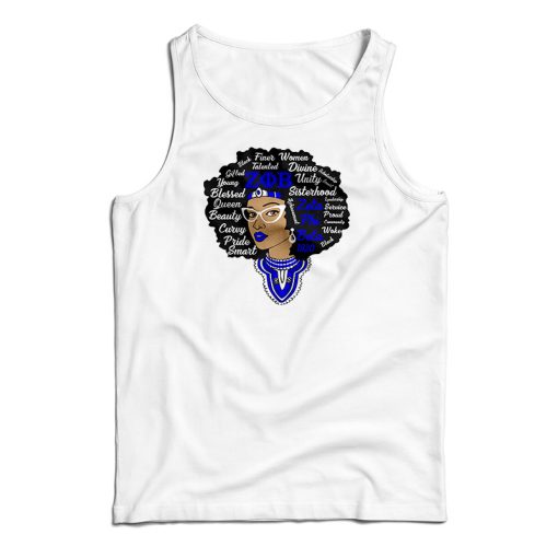 Zeta Phi Beta 1920 Hair Women Tank Top