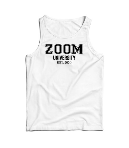 Zoom University Tank Top Cheap Custom For Men’s And Women’s