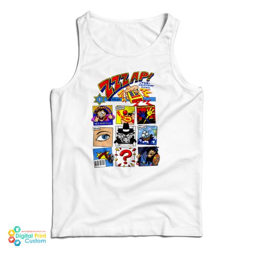 Zzzap! Inspired Comic Book Cover Tank Top