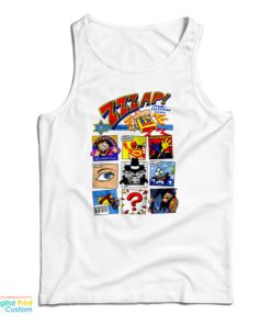 Zzzap! Inspired Comic Book Cover Tank Top