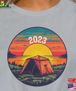 2023 Camper T Shirt Family Vacation Custom Shirts Summer Matching Classic Sweatshirt