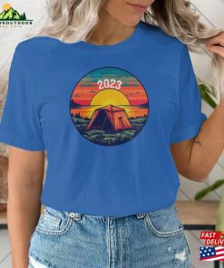2023 Camper T Shirt Family Vacation Custom Shirts Summer Matching Classic Sweatshirt 3