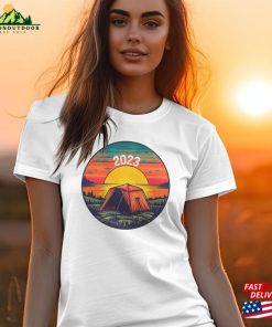 2023 Camper T Shirt Family Vacation Custom Shirts Summer Matching Classic Sweatshirt 4