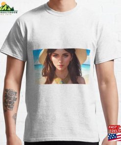 4K Amazing Beach Portrait With Professor Classic T-Shirt Unisex 4K Amazing Beach Portrait With Professor Classic T-Shirt Unisex