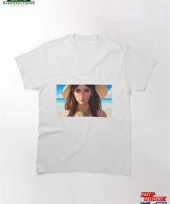 4K Amazing Beach Portrait With Professor Classic T-Shirt Unisex