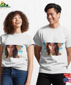 4K Amazing Beach Portrait With Professor Classic T-Shirt Unisex 2 4K Amazing Beach Portrait With Professor Classic T Shirt Unisex 3