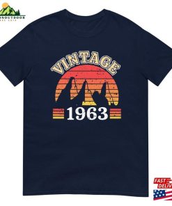 60Th Birthday T-Shirt – 1963 Vintage Mountains Hiking Funny Happy Party Shirt For Men Hoodie 60Th Birthday T-Shirt – 1963 Vintage Mountains Hiking Funny Happy Party Shirt For Men Hoodie