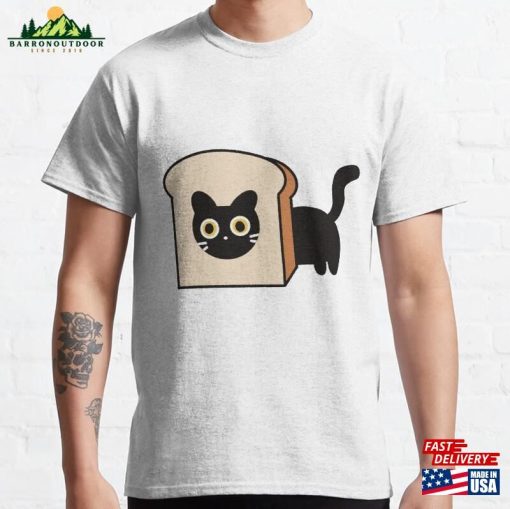 A Cat On Bread Classic T-Shirt Unisex