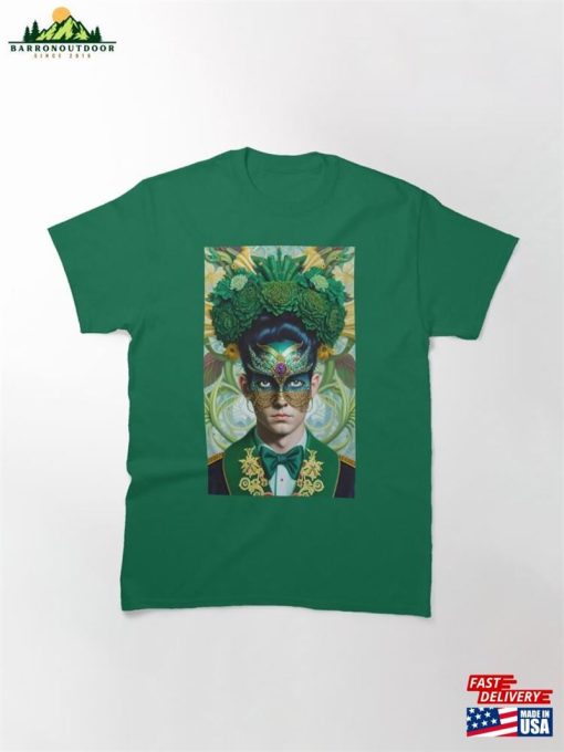 A Guy In Beautiful Forest Nymph Costume Classic T-Shirt