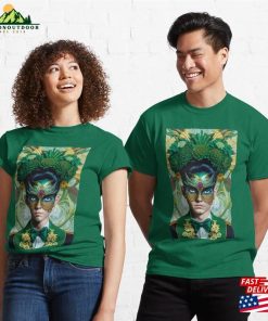 A Guy In Beautiful Forest Nymph Costume Classic T-Shirt 2 A Guy In Beautiful Forest Nymph Costume Classic T Shirt 3