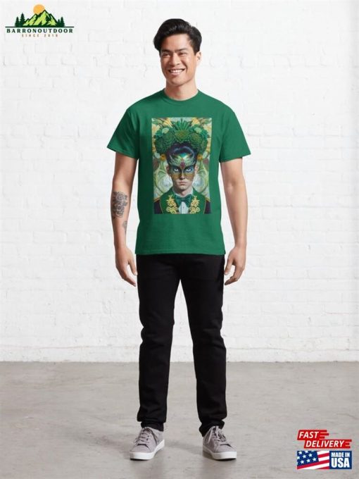 A Guy In Beautiful Forest Nymph Costume Classic T-Shirt