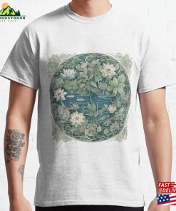 A Mandala Style Drawing Of Aquatic Plants 02 Classic T-Shirt Sweatshirt A Mandala Style Drawing Of Aquatic Plants 02 Classic T-Shirt Sweatshirt