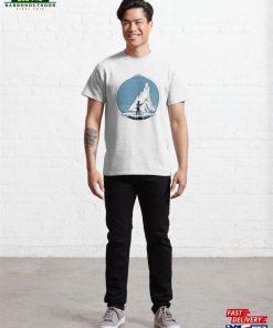 A Person Standing On Boat With Harpoon Gun Aimed At An Iceberg Classic T-Shirt Sweatshirt Hoodie 2 A Person Standing On Boat With Harpoon Gun Aimed At An Iceberg Classic T Shirt Sweatshirt Hoodie 3