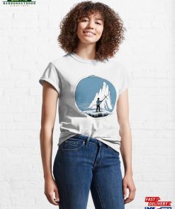 A Person Standing On Boat With Harpoon Gun Aimed At An Iceberg Classic T-Shirt Sweatshirt Hoodie 3 A Person Standing On Boat With Harpoon Gun Aimed At An Iceberg Classic T Shirt Sweatshirt Hoodie 4