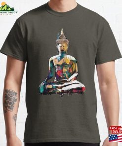Abstract Buddha Classic T-Shirt Abstract Buddha Classic T-Shirt