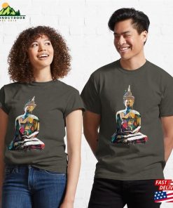 Abstract Buddha Classic T-Shirt
