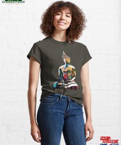 Abstract Buddha Classic T Shirt 4