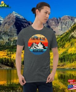 Adult Mountains Travel T Shirt Wander In Nature Shirt Unisex Short Hoodie 3