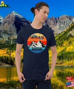 Adult Mountains Travel T Shirt Wander In Nature Shirt Unisex Short Hoodie 4