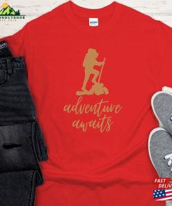 Adventure Awaits Mens Gift T Shirt Hiking Father Sweatshirt 3