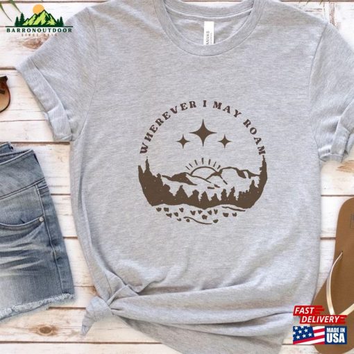 Adventure Shirt Nature Lover Gift Camping Unisex Hoodie