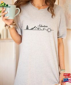 Adventure Shirt Outdoors Camping Classic Hoodie Adventure Shirt Outdoors Camping Classic Hoodie