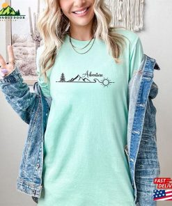 Adventure Shirt Outdoors Camping Classic Hoodie