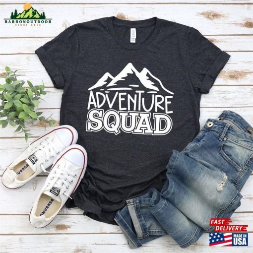 Adventure Squad Shirt Mountain Outdoor T-Shirt Hoodie