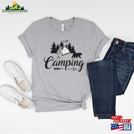 Adventure Tshirt Camping Shirts Mountain Classic Sweatshirt