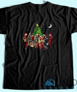 Aerosmith Band Merry Christmas T-Shirt