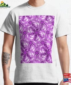 Aesthetic Purple Rose Flowers Classic T-Shirt Unisex Hoodie Aesthetic Purple Rose Flowers Classic T-Shirt Unisex Hoodie