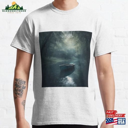 Afloat On The Lake Classic T-Shirt Sweatshirt Unisex