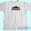 Alaska Adidas Logo T-Shirt Unisex Custom Tee Shirt Printing