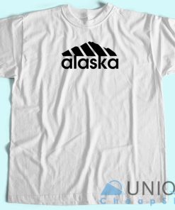 Alaska Adidas Logo T-Shirt Unisex Custom Tee Shirt Printing