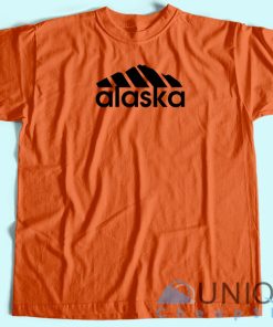 Alaska Adidas Logo T-Shirt Unisex Custom Tee Shirt Printing